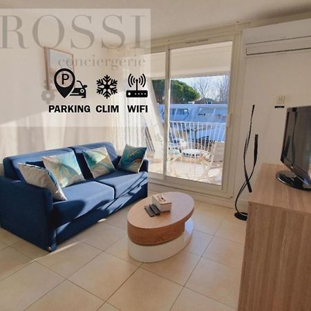 T2 West City Parking Clim Wifi 4Pers - Rossiconciergerie - Linge Inclus La Grande Motte Exteriör bild